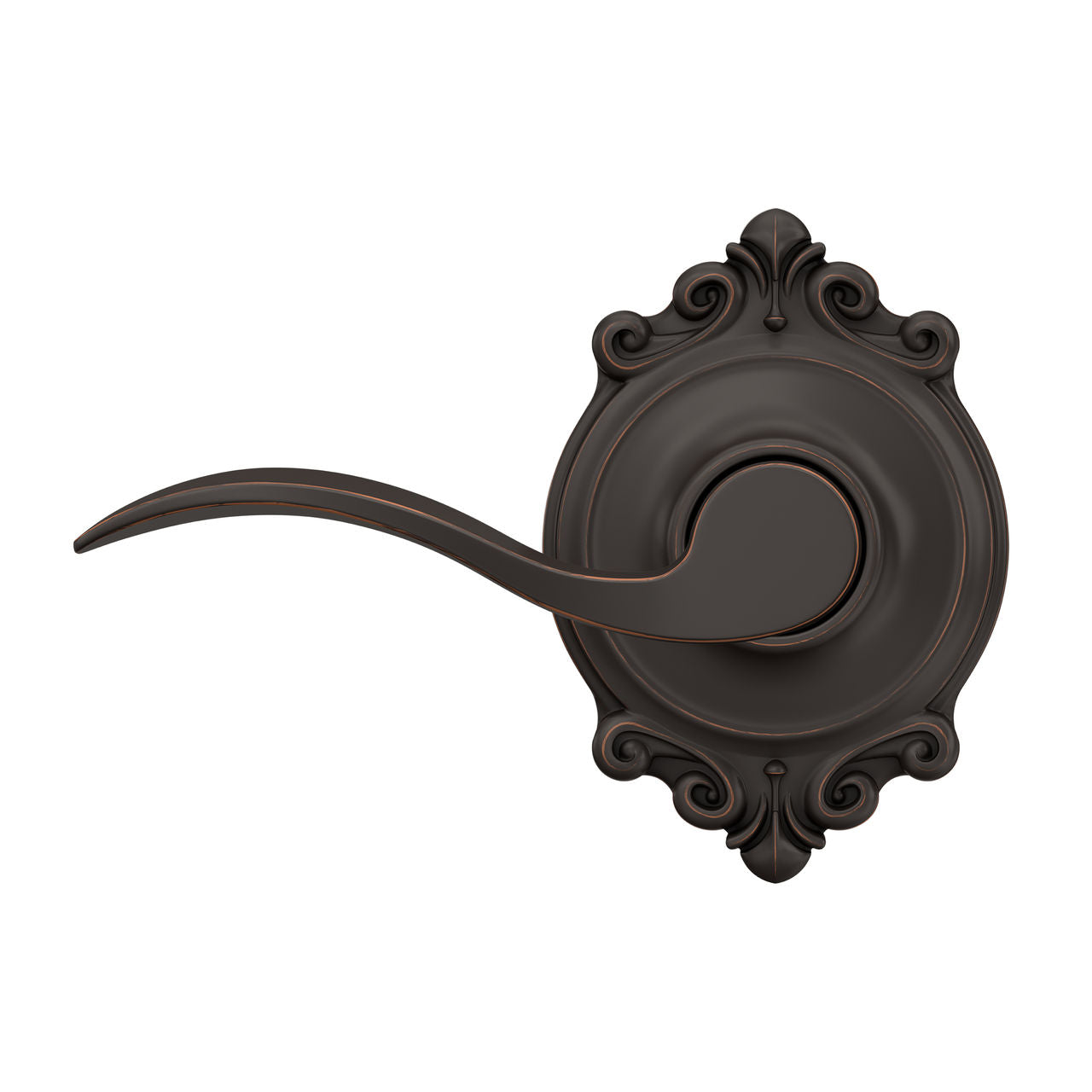 Schlage Accent Lever Hall & Closet Lock Brookshire Trim