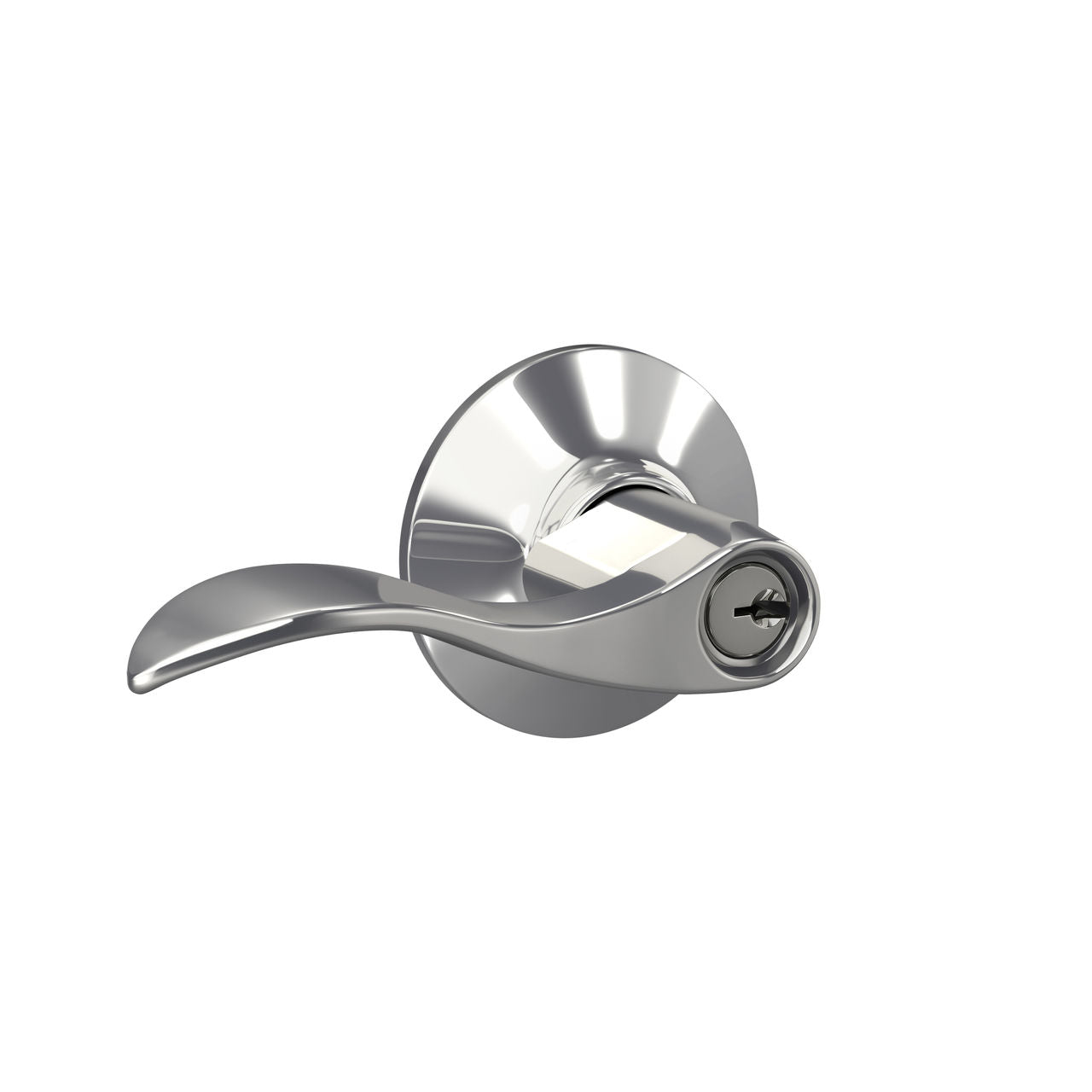 Schlage Accent Lever Keyed Entry Lock Standard Trim