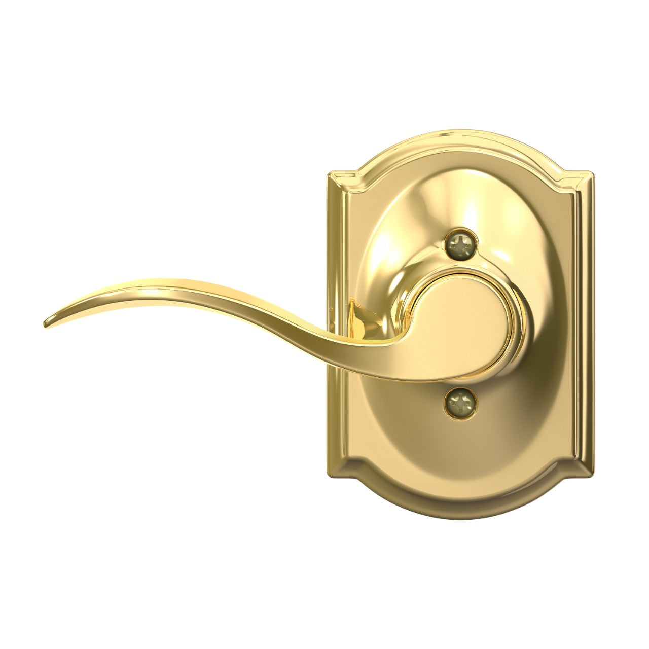 Schlage Accent Lever Non-Turning Lock Camelot Trim