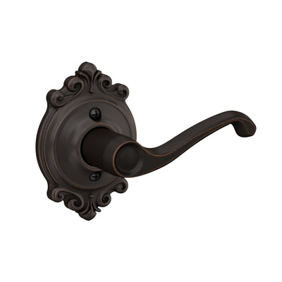 Schlage Flair Lever Non-Turning Lock Brookshire Trim