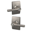 Schlage Broadway Lever Keyed Entry Lock Century Trim