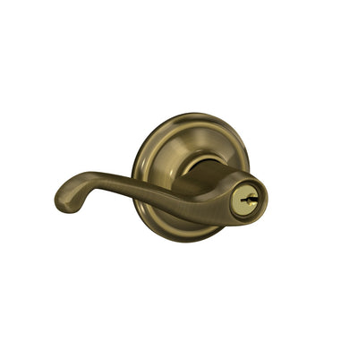 Schlage Flair Lever Keyed Entry Lock Standard Trim