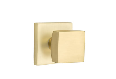 Emtek Square Knob with Square Rosette