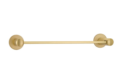 Emtek Modern Brass Towel Bar (12"/18")