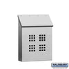 Salsbury 4500 Series Standard Stainless Steel Mailboxes - Decorative Vertical Style