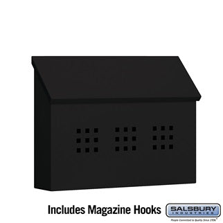 Salsbury 4600 Series Standard Traditional Mailboxes - Decorative Horizontal Style