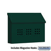 Salsbury 4600 Series Standard Traditional Mailboxes - Decorative Horizontal Style