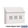 Salsbury 4600 Series Standard Traditional Mailboxes - Decorative Horizontal Style