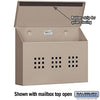 Salsbury 4600 Series Standard Traditional Mailboxes - Decorative Horizontal Style