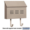 Salsbury 4600 Series Standard Traditional Mailboxes - Decorative Horizontal Style