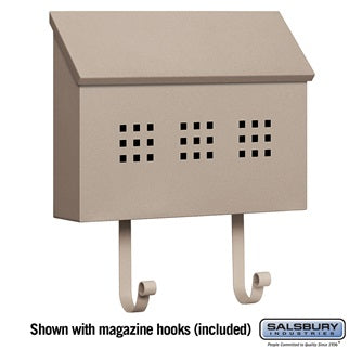 Salsbury 4600 Series Standard Traditional Mailboxes - Decorative Horizontal Style