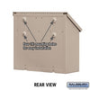 Salsbury 4600 Series Standard Traditional Mailboxes - Decorative Horizontal Style