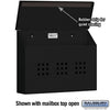 Salsbury 4600 Series Standard Traditional Mailboxes - Decorative Horizontal Style