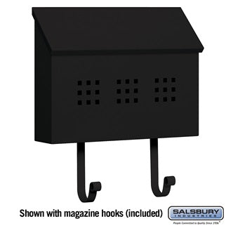 Salsbury 4600 Series Standard Traditional Mailboxes - Decorative Horizontal Style