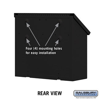Salsbury 4600 Series Standard Traditional Mailboxes - Decorative Horizontal Style