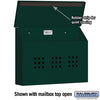 Salsbury 4600 Series Standard Traditional Mailboxes - Decorative Horizontal Style