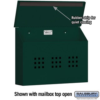 Salsbury 4600 Series Standard Traditional Mailboxes - Decorative Horizontal Style