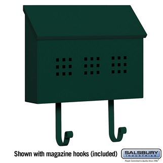 Salsbury 4600 Series Standard Traditional Mailboxes - Decorative Horizontal Style