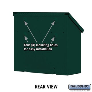 Salsbury 4600 Series Standard Traditional Mailboxes - Decorative Horizontal Style