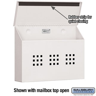 Salsbury 4600 Series Standard Traditional Mailboxes - Decorative Horizontal Style