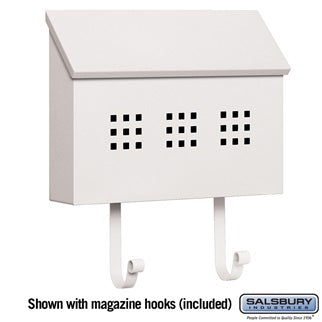 Salsbury 4600 Series Standard Traditional Mailboxes - Decorative Horizontal Style