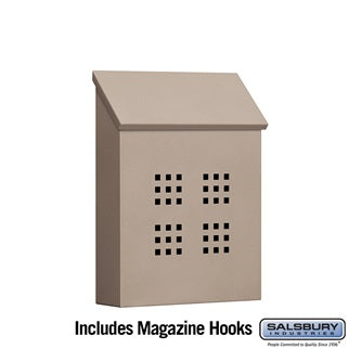 Salsbury 4600 Series Standard Traditional Mailboxes - Decorative Vertical Style