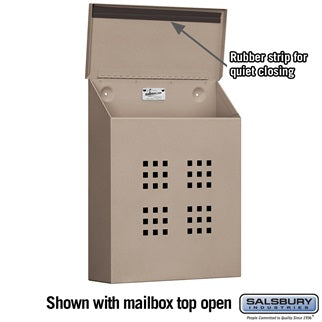Salsbury 4600 Series Standard Traditional Mailboxes - Decorative Vertical Style