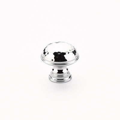 Schaub Atherton Hammered Knob with Plain Edge