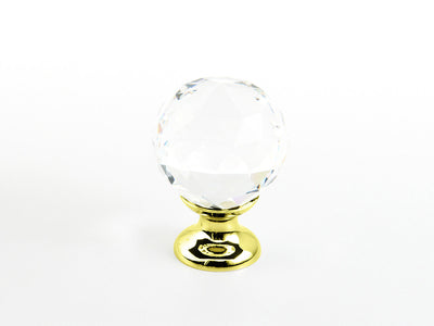 Schaub Stargaze Crystal Round Knob