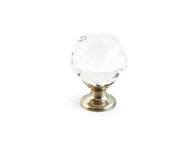 Schaub Stargaze Crystal Round Knob