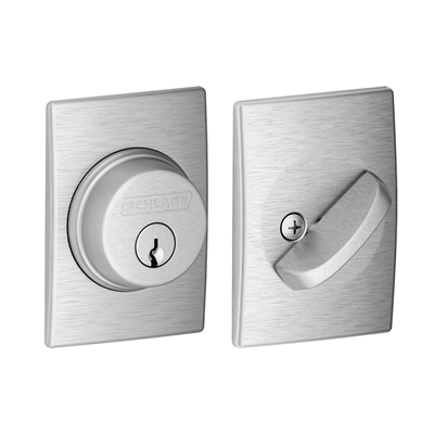 Schlage Single Cylinder Deadbolt with Century Trim