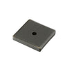 Emtek Sandcast Bronze Square Back Plate for Knob