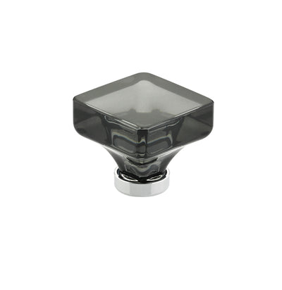 Emtek Lido Crystal Knob - Smoke