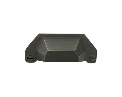 Emtek Sandcast Bronze Bin Pull