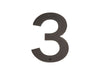 6" Bronze House Numbers