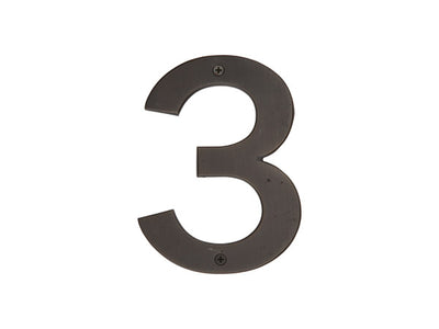 6" Bronze House Numbers