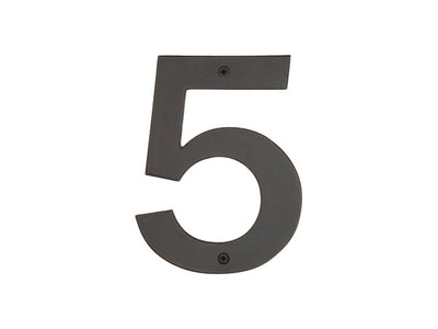 6" Bronze House Numbers