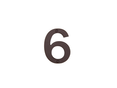 6" Bronze House Numbers