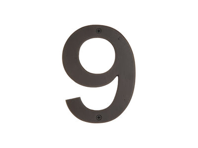 6" Bronze House Numbers