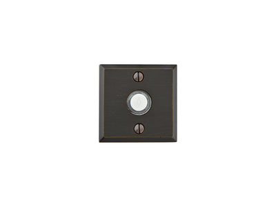 Sandcast Bronze Doorbell with Plate & Button