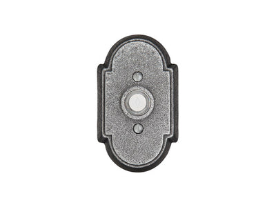 Wrought Steel Doorbell with Plate & Button