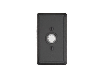 Wrought Steel Doorbell with Plate & Button