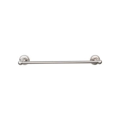 Top Knobs Edwardian Bath Towel Bar Single - Beaded Backplate