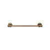 Top Knobs Edwardian Bath Towel Bar Single - Rope Backplate