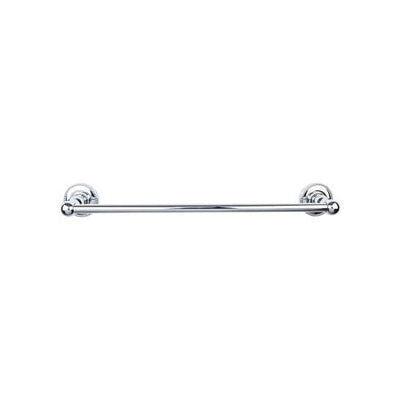 Top Knobs Edwardian Bath Towel Bar Single - Beaded Backplate