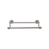 Top Knobs Edwardian Bath Towel Bar Double - Rope Backplate