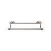 Top Knobs Edwardian Bath Towel Bar Double - Oval Backplate