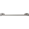 Top Knobs Edwardian Bath Towel Bar Single - Oval Backplate