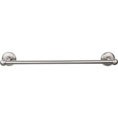 Top Knobs Edwardian Bath Towel Bar Single - Plain Backplate