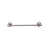 Top Knobs Edwardian Bath Towel Bar Single - Beaded Backplate